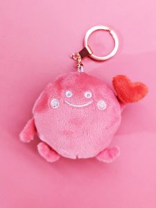 Pinkie plushie keychain